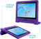 iMoshion Tablet Hoes Kinderen Geschikt voor Lenovo Tab P10 / Tab M10 - iMoshion Kidsproof Backcover met handvat - Paars