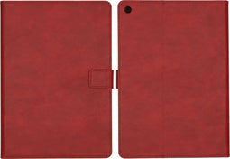 iMoshion Tablet Hoes Geschikt voor iPad 8 (2020) 8e generatie / iPad 7 (2019) 7e generatie / iPad 9 (2021) 9e generatie - iMoshion Luxe Tablethoes - Rood