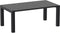siesta vegas uitschuifbare tuintafel – 180 / 220 cm – zwart