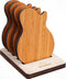 Onderzetters - Gitaar - Bamboe (Set of 4)