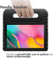 iMoshion Tablet Hoes Kinderen Geschikt voor Samsung Galaxy Tab A 10.1 (2019) - iMoshion Kidsproof Backcover met handvat - Zwart