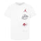 T-Shirt met Korte Mouwen voor kinderen Nike JDB AIR GLOBE JORDAN SS TEE 95D121 001 Wit Maat 12 Jaar