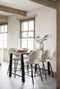 MUST Living Counter chair Bloom,100x54x57 cm, polaris natural, seat height 65 cm