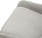 Orville velvet eetkamerstoel Fleur grijs