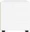 vidaXL - Tv-meubel - VISNES - 100x40x38 - cm - bewerkt - hout - wit