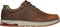 Skechers Evenston - Fanton Heren Sneakers - Leer - Kastanjebruin - Maat 43