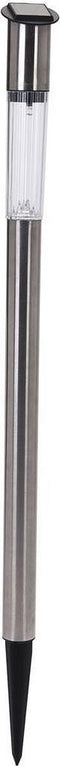 Vdm Tuinlamp Solar Rvs 70 Cm Chroom