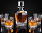 VDN Donella Whiskey Glazen Set handgeblazen - 4 Whiskeyglazen – Tumbler - Loodvrij Kristal glas