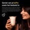 VDN Dubbelwandige glazen latte macchiato - 300 ML - Set van 4