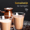 VDN Dubbelwandige Koffieglazen & Theeglazen - 300 ML koffietassen - Set Van 2 Handgeblazen Cappuccino Latte Macchiato Glazen Dubbelwandig