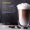 VDN Dubbelwandige Koffieglazen & Theeglazen - 300 ML koffietassen - Set Van 2 Handgeblazen Cappuccino Latte Macchiato Glazen Dubbelwandig