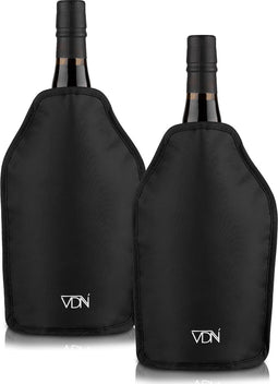 VDN Wijnkoeler set van 2 - Universele Maat - Flessenkoeler - Wijn koeler - Tot wel 3 uur koelen - Waterafstotend