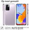 Accezz Clear Backcover Xiaomi Redmi Note 11 Pro - Schokbestendig - Transparant
