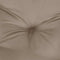 vidaXL - Palletkussen - 60x61,5x10 - cm - stof - taupe