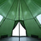 vidaXL - Tipitent - 4-persoons - waterdicht - groen