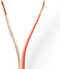 Nedis CAGW2500TR500 Speaker-kabel 2x 2,50 Mm2 50,0 M Folieverpakking Transparant