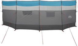 vidaXL - Windscherm - camping - waterdicht - 510x153 - cm - blauw