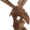 Adelaar medium - 160x88x165 - Natural - Teak wortelhout