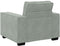 vidaXL - Fauteuil - 60 - cm - fluweel - lichtgrijs