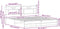 vidaXL - Bedframe - zonder - matras - hout - gerookt - eikenkleurig - 160x200 - cm