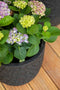 Capi Europe - Bloempot bol Clay NL - 35x34 - Antraciet - Opening Ø29 - Bloempot voor binnen en buiten - Levenslang garantie - Breukbestendig - 100% Recyclebaar - CO2 Neutraal geproduceerd - KATC932