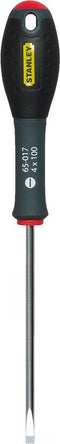 Stanley FatMax - Schroevendraaier Parallel 4 mm - Ergonomische handgreep - Kleurcode Rood