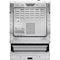 AEG CIB6642ABW - Fornuis - Draaiknoppen en tiptoetsbediening - Wit