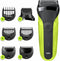 Braun Series 3 300BT - Elektrisch Scheerapparaat 3-in-1 - Zwart/Groen
