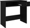 vidaXL - Bureau - 80x40x75 - cm - bewerkt - hout - zwart