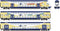 Roco 6210105 H0 3-delige set dubbeldekswagons van de metronoom 2e klas DBPza, 2e klas DBDpza, stuurstandrijtuig 1e/2e K