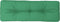 vidaXL - Palletkussen - 120x40x12 - cm - stof - groen