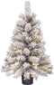 Black Box Trees Dinsmore - Kunstkerstboom in Pot - LED Verlichting - Frosted Green - H90 x Ø50 cm