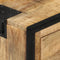 vidaXL - Dressoir - 80x31x71 - cm - massief - ruw - mangohout