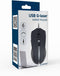 Gembird MUS-GU-02 - Gaming muis - 2400DPI - Zwart