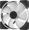 Fractal Design Prisma AL-18 PWM - Ventilator 180mm - 1200 RPM - Zwart (2 stuks)
