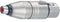 Neutrik NA2FPMF - XLR (v) - RCA (v) adapter - tan