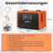 Coast Bouwdroger - Industriële Luchtontvochtiger 60L/dag - 24-uurs Timer - Oranje