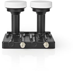 Nedis SLNBTM60BK - LNB downconverter - Twin monoblock 6.0 - Zwart