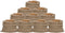 Jutezakken 10 stuks 340 g/m² 100x110 cm 100% jute