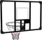 VDXL Basketbalbord 106x69x3 cm polycarbonaat transparant