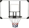 VDXL Basketbalbord 106x69x3 cm polycarbonaat transparant