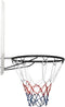 VDXL Basketbalbord 90x60x2 cm polyetheen wit