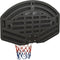 VDXL Basketbalbord 90x60x2 cm polyetheen zwart