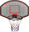 VDXL Basketbalbord 90x60x2 cm polyetheen zwart