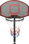 VDXL Basketbalstandaard 216-250 cm polyethyleen zwart