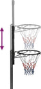 VDXL Basketbalstandaard 235-305 cm polycarbonaat transparant