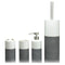 Sealskin Doppio - Zeepdispenser 325 ml - Handgeschilderd keramiek - Grijs