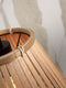 GOOD&MOJO Hanglamp Merapi - Bamboe Zwart - 30x30x30cm - Modern - Hanglampen Eetkamer, Slaapkamer, Woonkamer