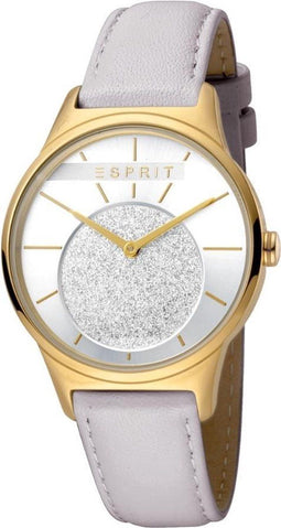 Esprit ES1L026L0025 horloge dames - grijs - edelstaal doublé