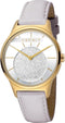 Esprit ES1L026L0025 horloge dames - grijs - edelstaal doublé
